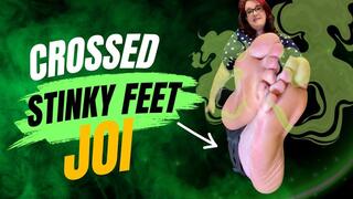 Crossed Stinky Feet JOI – Breathe Me In