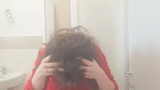 I haven't washed my hair in 3 months! I scratch and comb it!