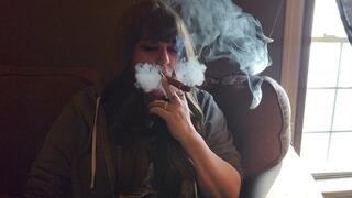 Natural sunlight Cigar smokeshow