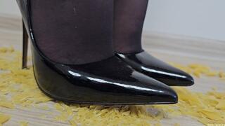 Crushing Pasta in Stiletto Heels