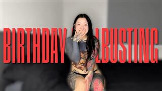 Birthday Self Ballbusting