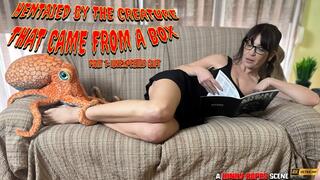 HENTAIED BY THE CREATURE THAT CAME FROM A BOX (part 1) - ahegao big tits milf is dragged into the nether by a vicious octopus to fuck all her holes