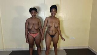 4K Titfight Keyla vs Suzzy