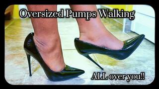 OverSized Black Pumps