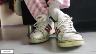 Mila1_Fox stinky wet socks and feet