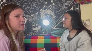 SMOKING YULIANA AND SEPTEMBER - SMOKE TOGETHER