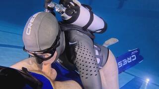 Freedivers_506 SCUBA BlowJob in Deep