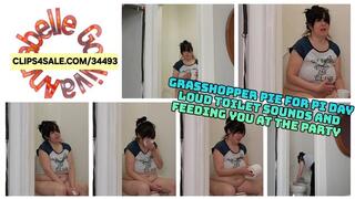 Grasshopper Pie For Pi day that is Mint Chocolate toilet pies w lemonade loogies