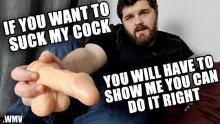 KingMarti: Learn To Suck Cock Like A Good Boy