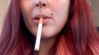 First cigarette after birth