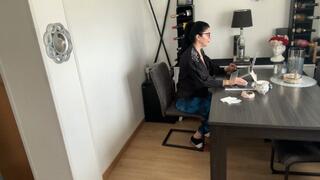 Spanish MILF Secretary Lets It Rip part 2 *