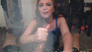 Eve Blackmails her best friends Husband for Handjobs 1