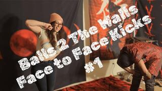 Face to Face With a Cute Ball Busting Babe