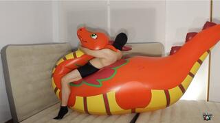 Inflate, ride and deflate the Dragon FyaRyuu