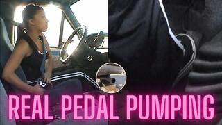 Athletic Latina Makes The Tailpipe Cum