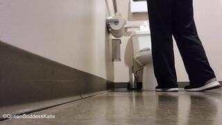 your luck just improved with QueenGoddessKatie toilet time