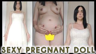 Sexy pregnant doll!