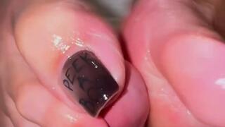 Peek-A-Boo Color Change Toes fj