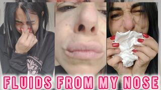 Nose picking, sneezing and dry mucus!