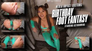 Birthday Foot Fantasy