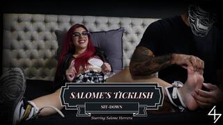 Salome's Ticklish Sit-Down