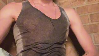 PISSING ON MYSELF OUTSIDE