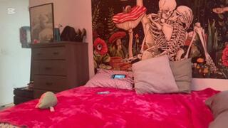 Mario Kart on His Face N Chill Face smacking armpits in face Femdom HJ angle 2