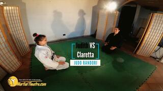 Judith VS Claretta judo randori
