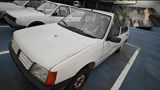 I am back with my sputtering Peugeot 205 HD