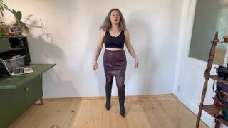 be ready for her strong kicking av