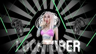 If you leak into your cage, clean it with your mouth ! - LOCKTOBER, CEI, CHASTITY