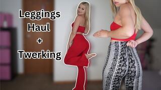 Trying on Yoga Pants and Twerking