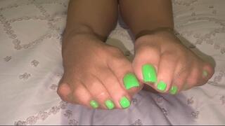 Sweaty nylons for dinner?