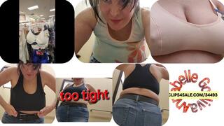 NURSING Bra it is - Lingerie shopping fitting room try ons