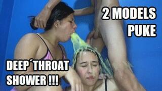 2 MODELS DEEP THROAT FUCKING PUKE 250316DC2 JUDY + CANDY DEEPTHROAT PUKING SHOWER HD + FREE SURPRISE SHOW