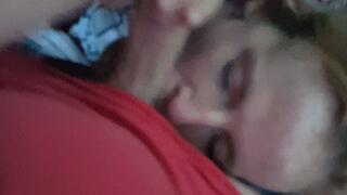 BJ and Facial in the woods!