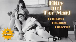 Miss Kitty Babalon and Her Maid SD | Tickling | Bondage | Barefeet | Lingerie