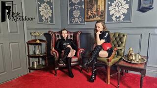 What A Lucky Boot Slut